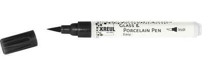Kreul Künstlerstift Kreul Glass & Porcelain Pen Easy brush schwarz