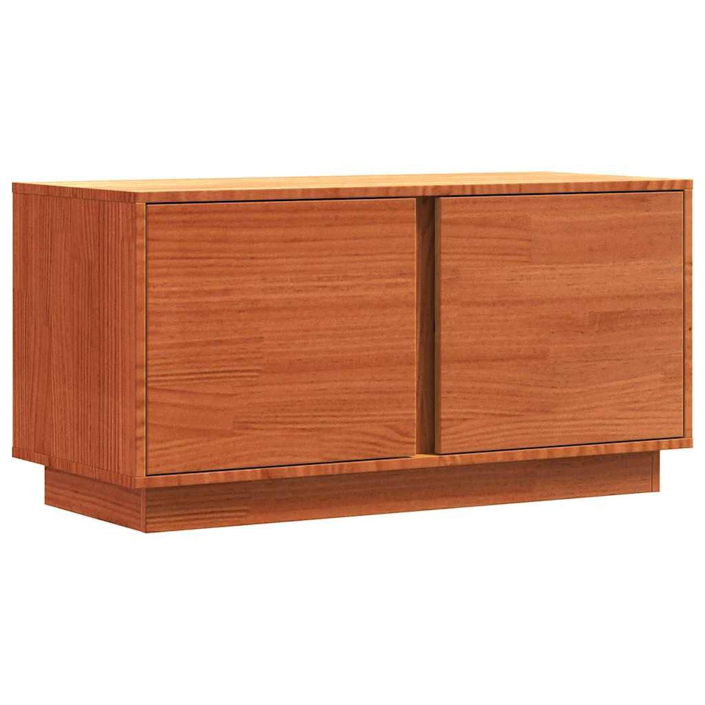 vidaXL TV-Schrank TV-Schränk Wachsbraun 80 x 35 x 40,5 cm Massives Kiefernholz (1-St)