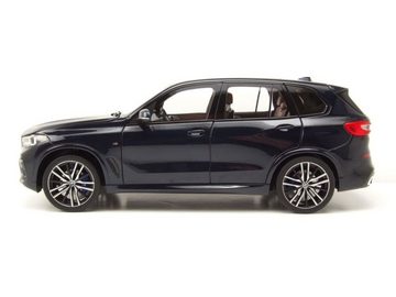 Norev Modellauto BMW X5 2018 blau metallic Modellauto 1:18 Norev, Maßstab 1:18
