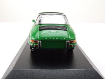 Minichamps Modellauto Porsche 911 Targa 1972 grün Modellauto 1:43 Minichamps, Maßstab 1:43