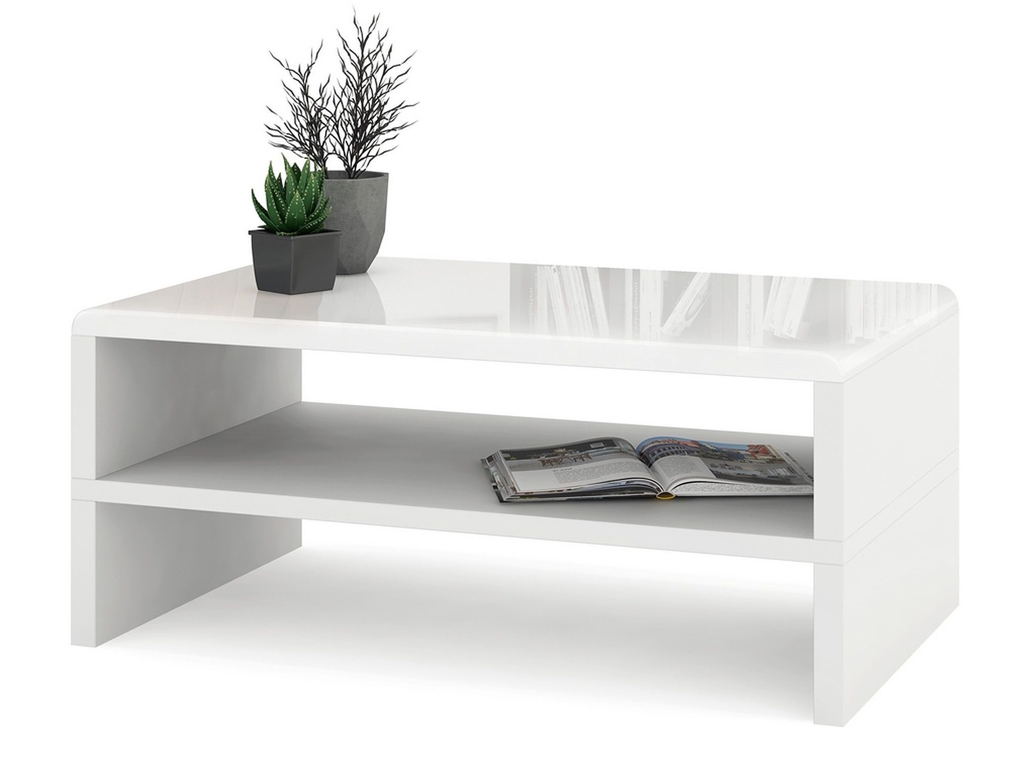 Mazzoni Couchtisch Design Rock Tisch Weiß günstig online kaufen