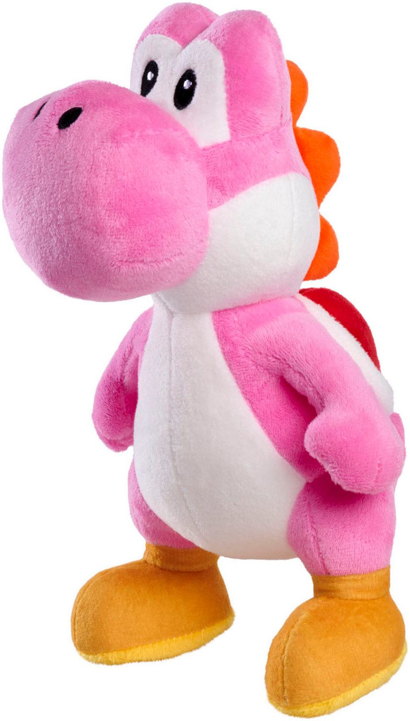 Kuscheltier Super Mario - Yoshi Plüsch rosa, 20 cm