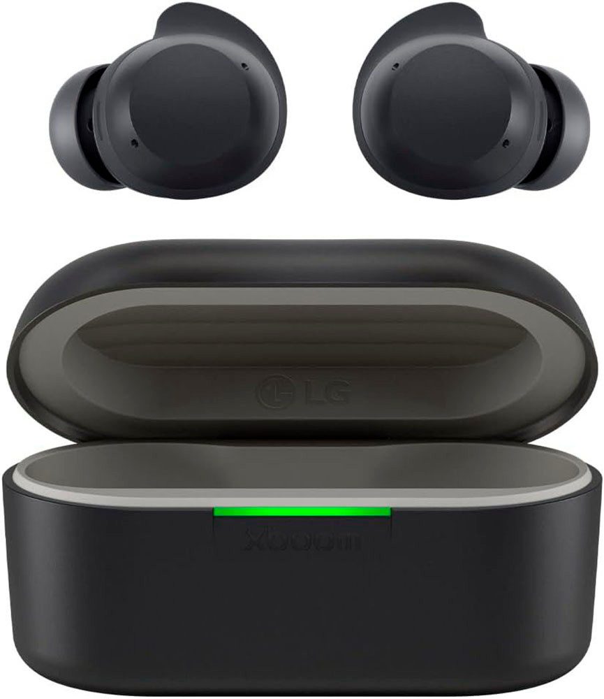 LG xboom Buds Lite wireless In-Ear-Kopfhörer (Active Noise Cancelling (ANC), Freisprechfunktion, LED Ladestandsanzeige, Multi-Point-Verbindung, Rauschunterdrückung, Sprachsteuerung, kompatibel mit Siri, Google Assistant, Siri, Bluetooth)