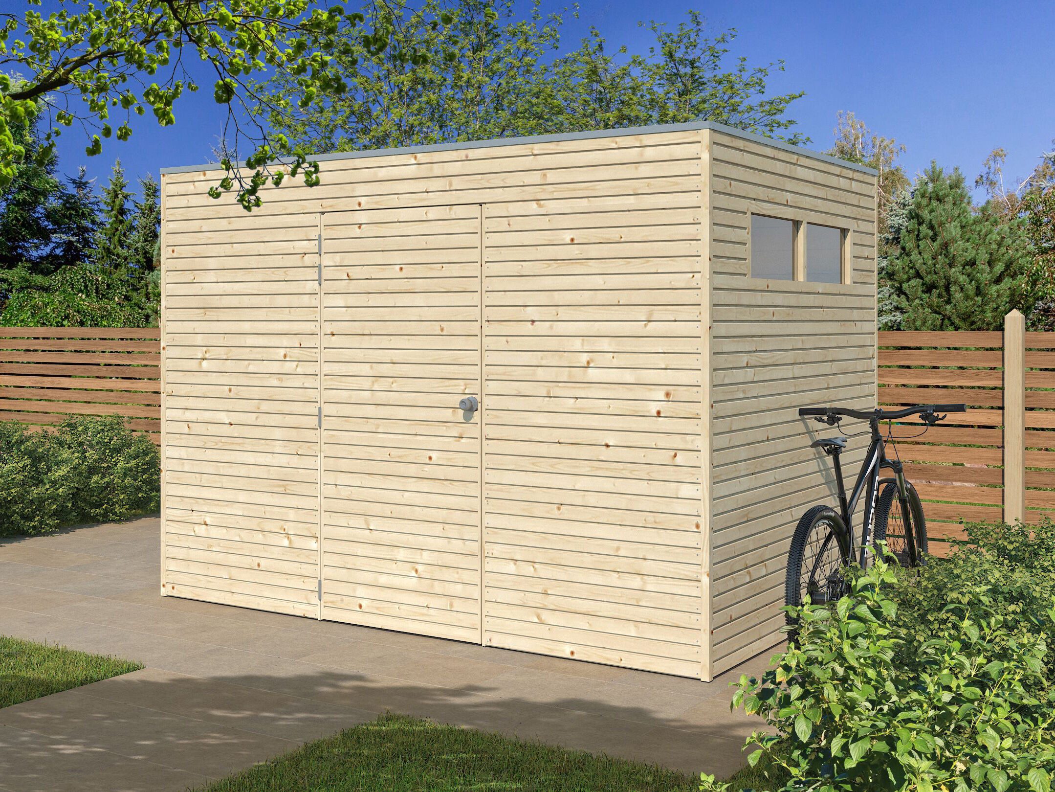 Fjordholz Gartenhaus QB-Line 6,30 m²