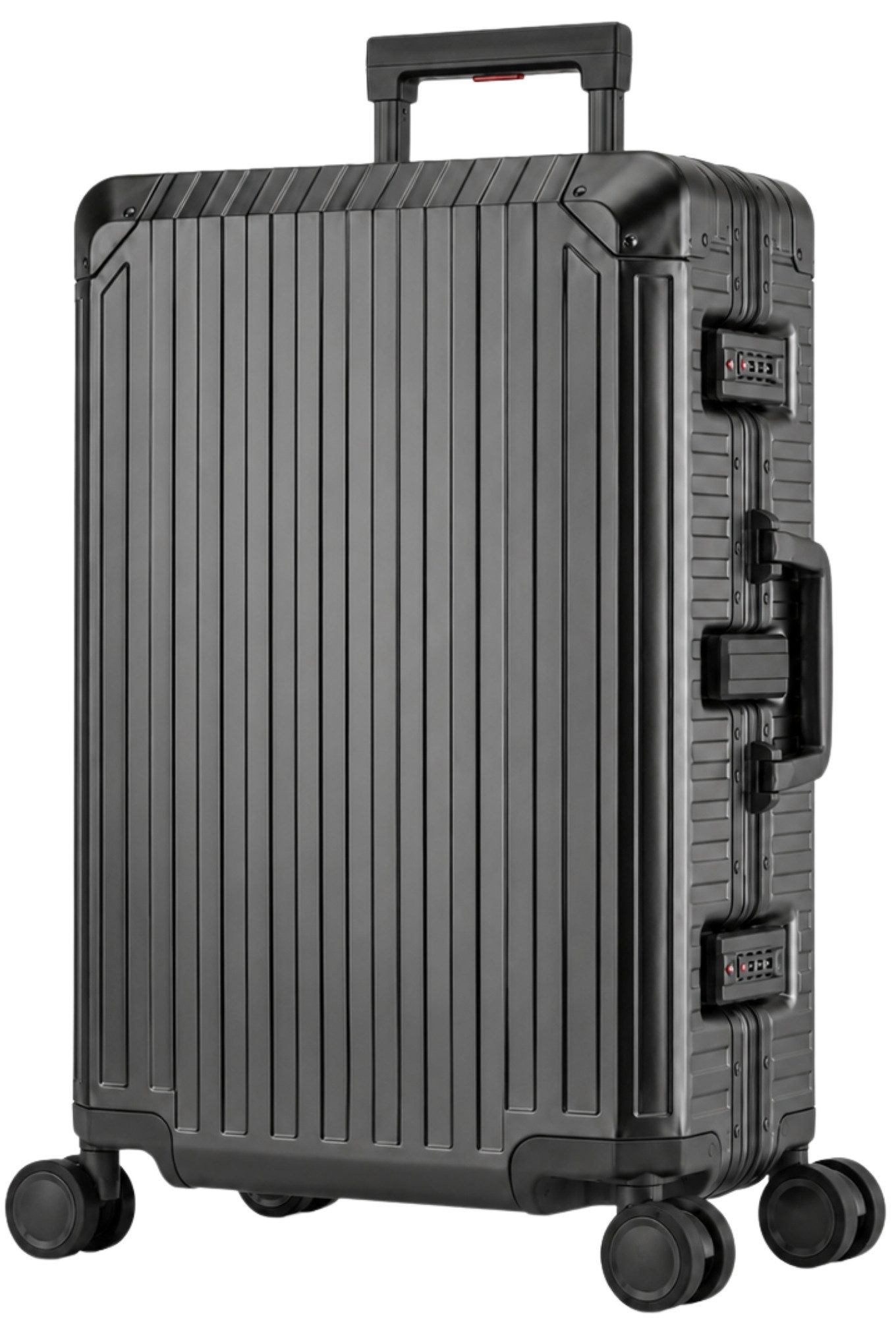 Travelhouse Koffer 100% Aluminium TOKYO L - verschiedene Farben, 4 Rollen, mit stabilem Aluminium Gehäuse und verstärkten Ecken