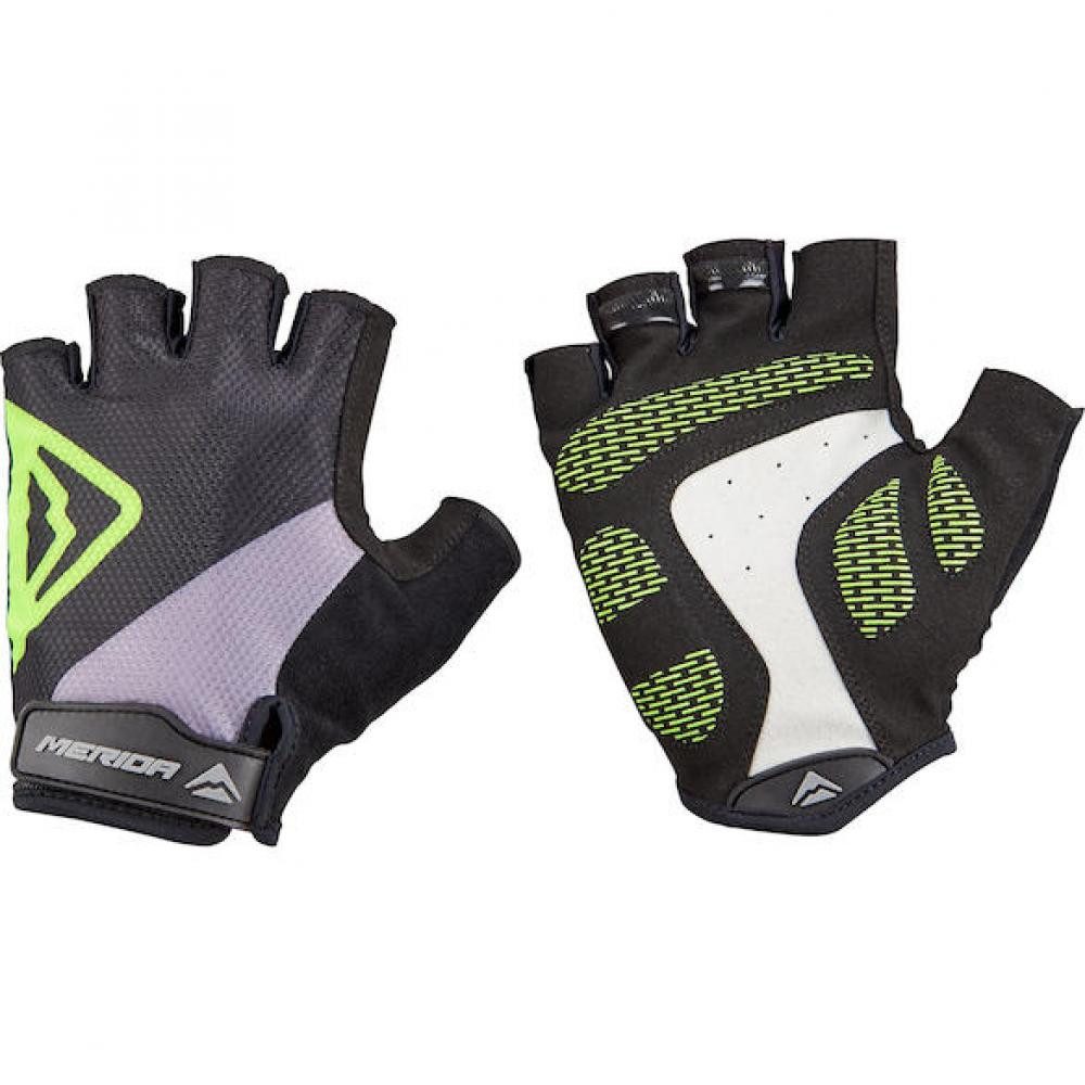 Merida Fahrradhandschuhe Merida Handschuhe CLASSIC schwarz/grün S Schwarz/grün - komfortabler G