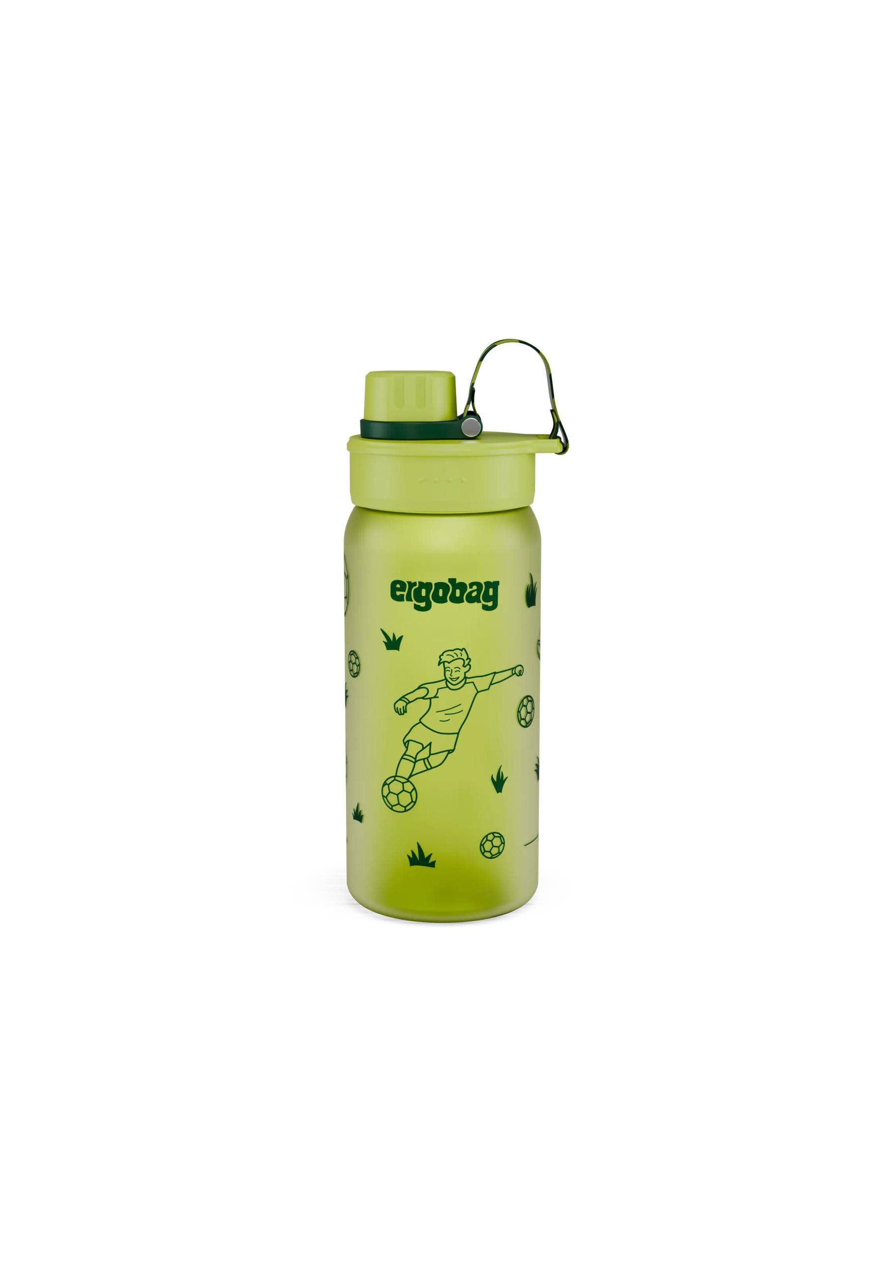ergobag Trinkflasche Trinkflasche, auslaufsicher und kohlensäuregeeignet
