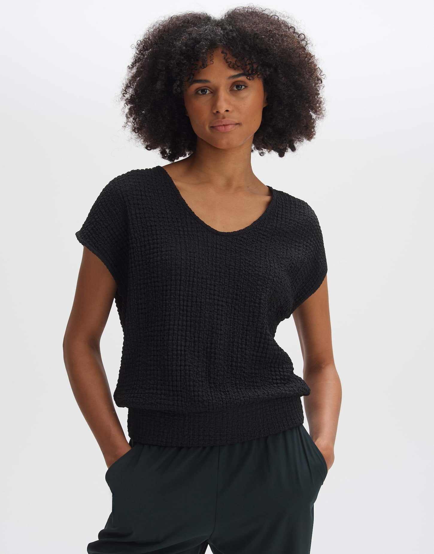 OPUS Kurzarmshirt Shirt SAZZINA Regular mit günstig online kaufen