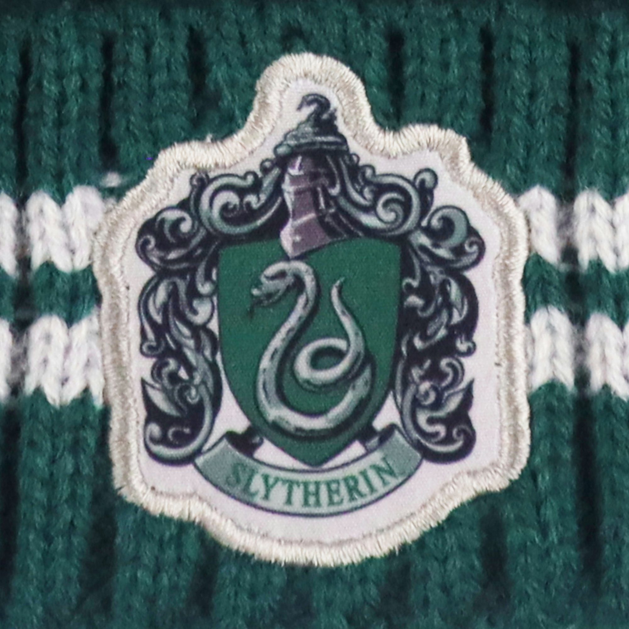 Harry Potter Bommelmütze Harry Potter Gryffindor Slytherin Mädchen Winter Set Mütze plus Snood Gr. 54 bis 56