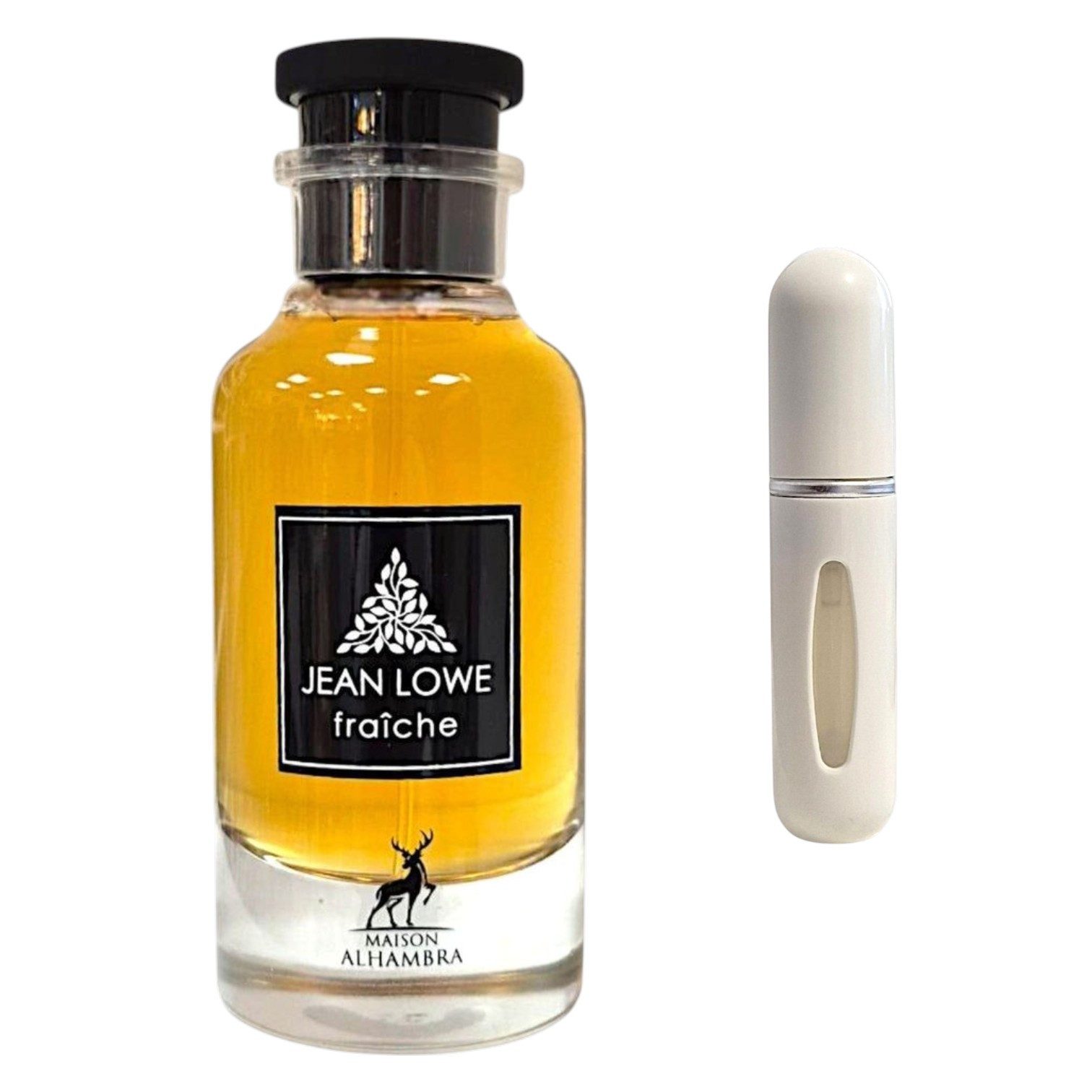 Maison Alhambra Duft-Set Jean Lowe Serien AZURE, Vibe, Noir, EDP + Parfümzerstäuber leer 1 Stk