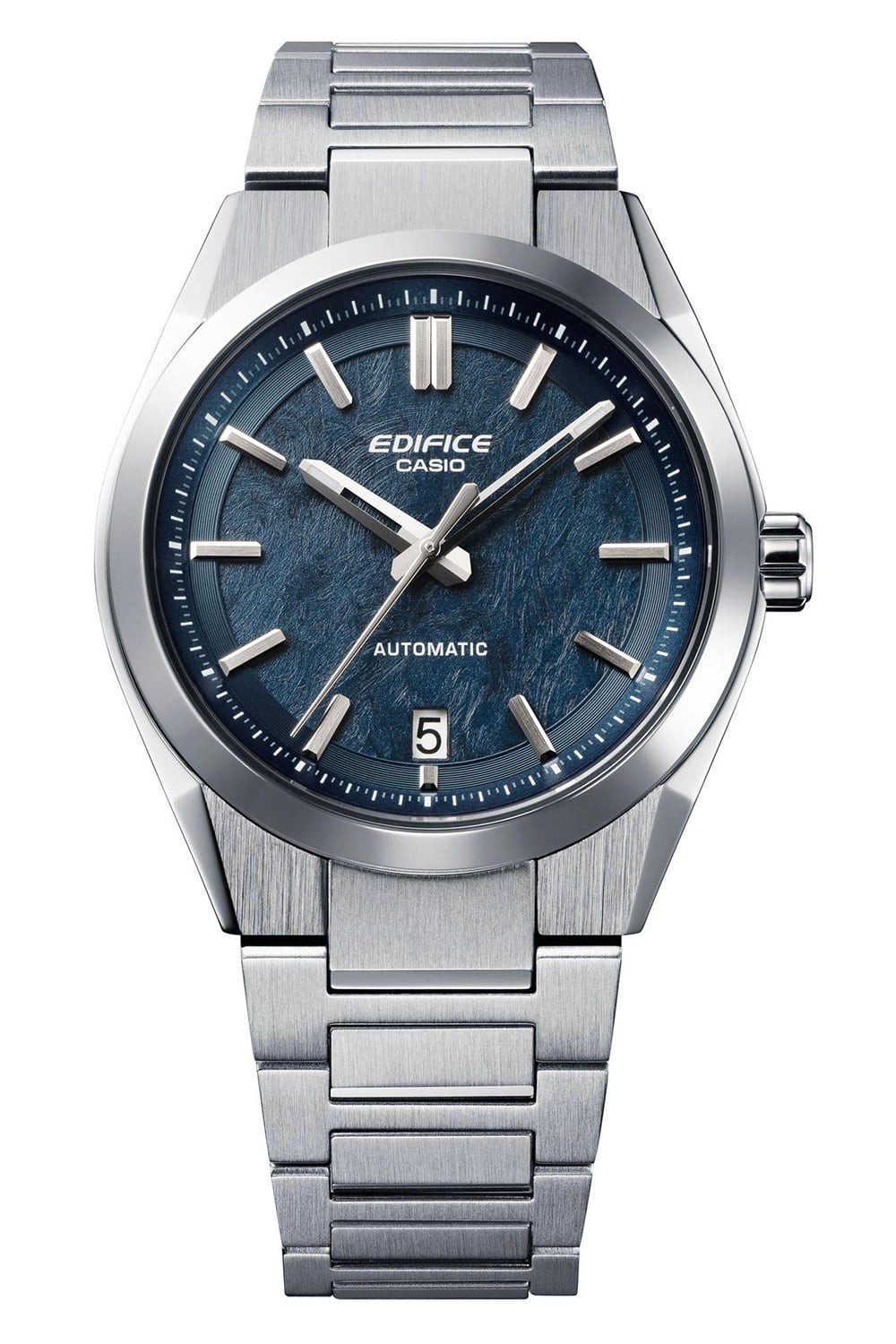 CASIO EDIFICE Automatikuhr Edifice Automatik Stahl/Blau günstig online kaufen