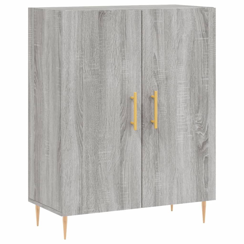vidaXL Sideboard Sideboard Grau Sonoma 69,5x34x90 günstig online kaufen