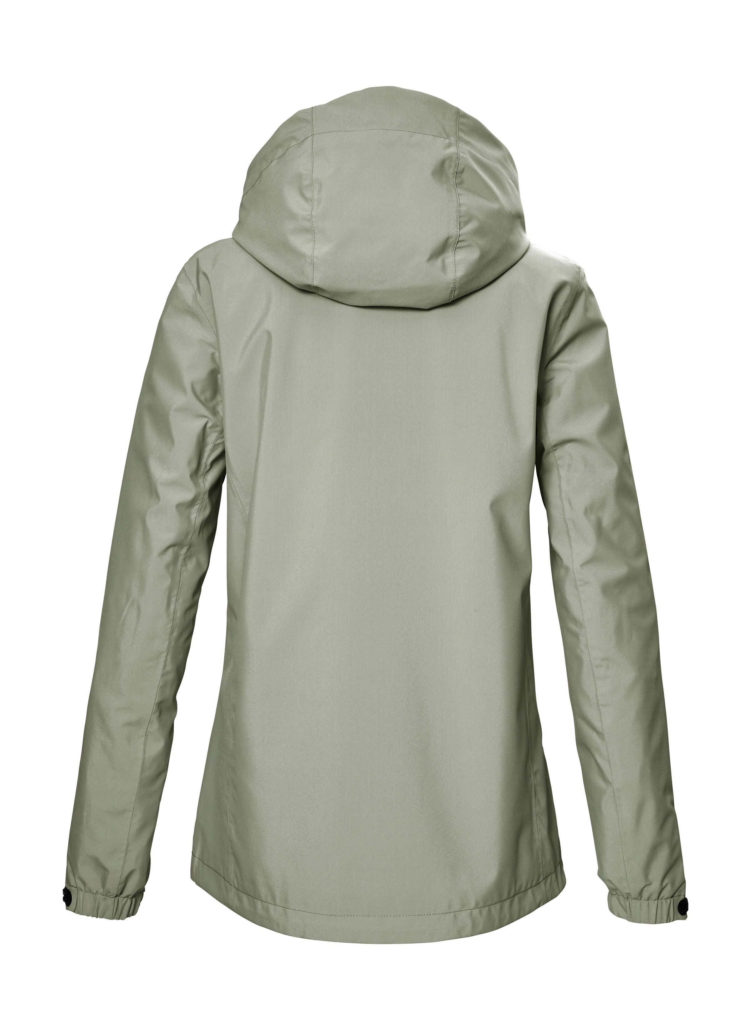 Killtec Outdoorjacke KOS 51 WMN JCKT Damenjacke: wasserdicht, atmungsaktiv, verstellbar, abnehmbare Kapuze