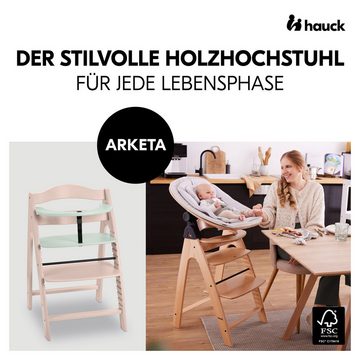 Hauck Hochstuhl Arketa, Beech Whitewashed Mint, mitwachsend; FSC® - schützt Wald - weltweit