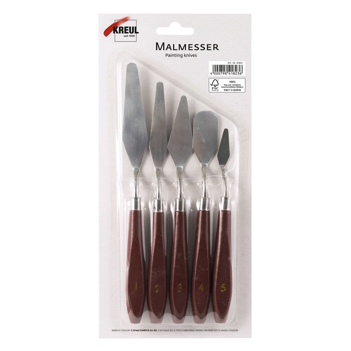 C. KREUL Malerspachtel KREUL Malmesser Set günstig online kaufen