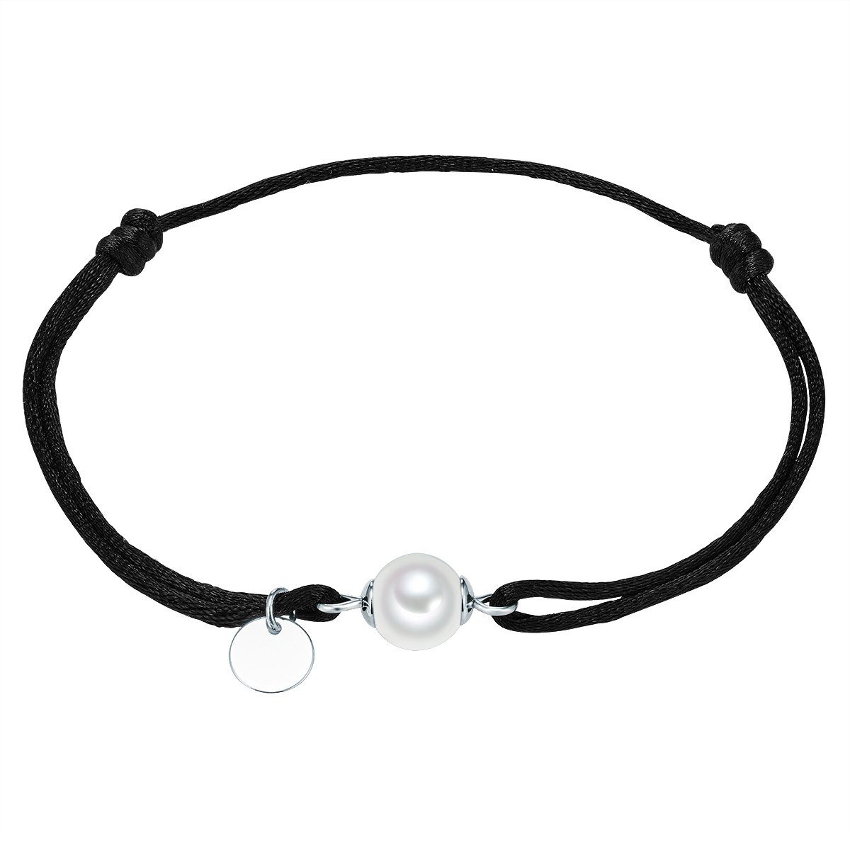 Rafaela Donata Armband silber, Armband Sterling Silber Muschelkernperle weiß