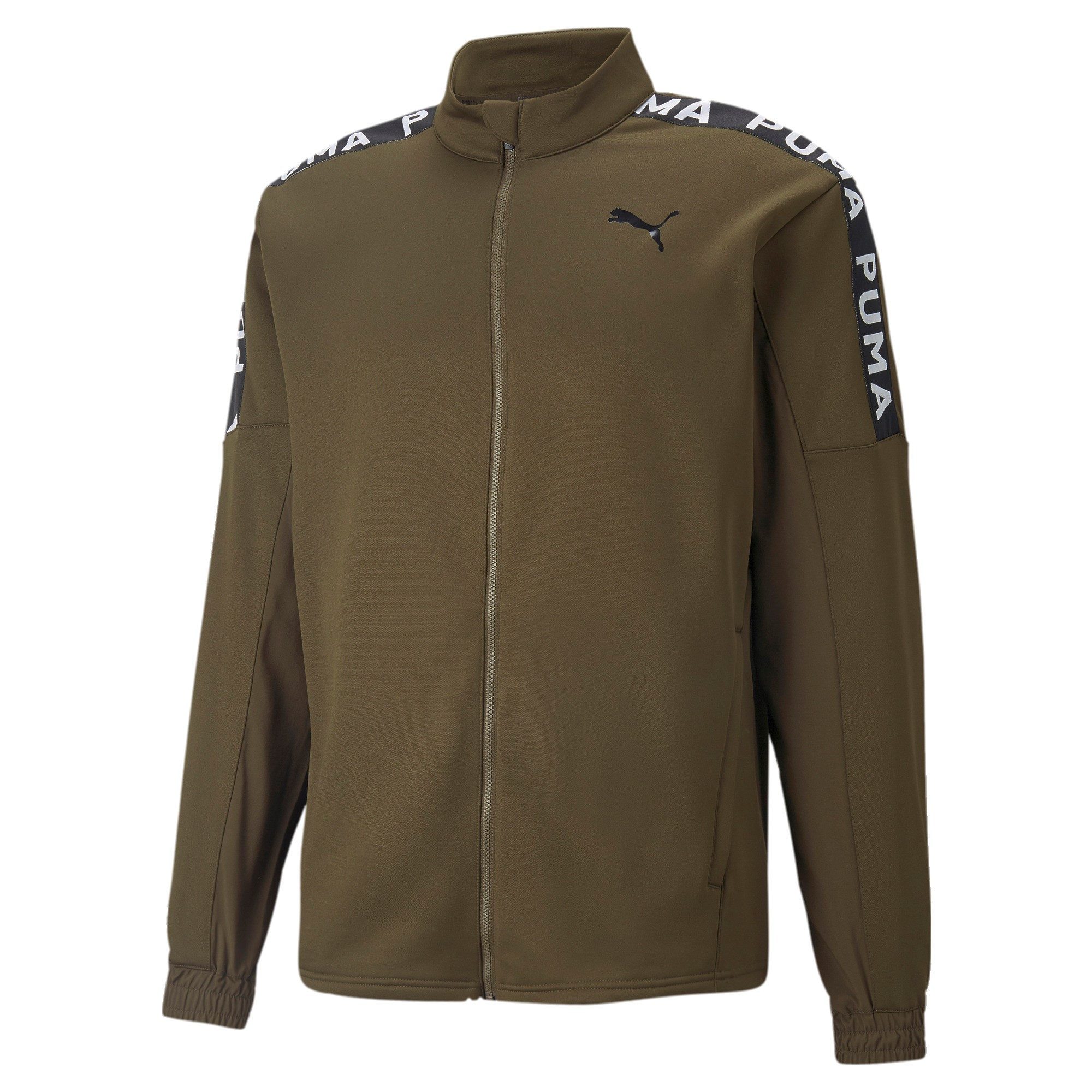 PUMA Trainingsjacke Puma Herren Trainingsjacke Fit PWRFLECE FZ Jacket 52212 günstig online kaufen