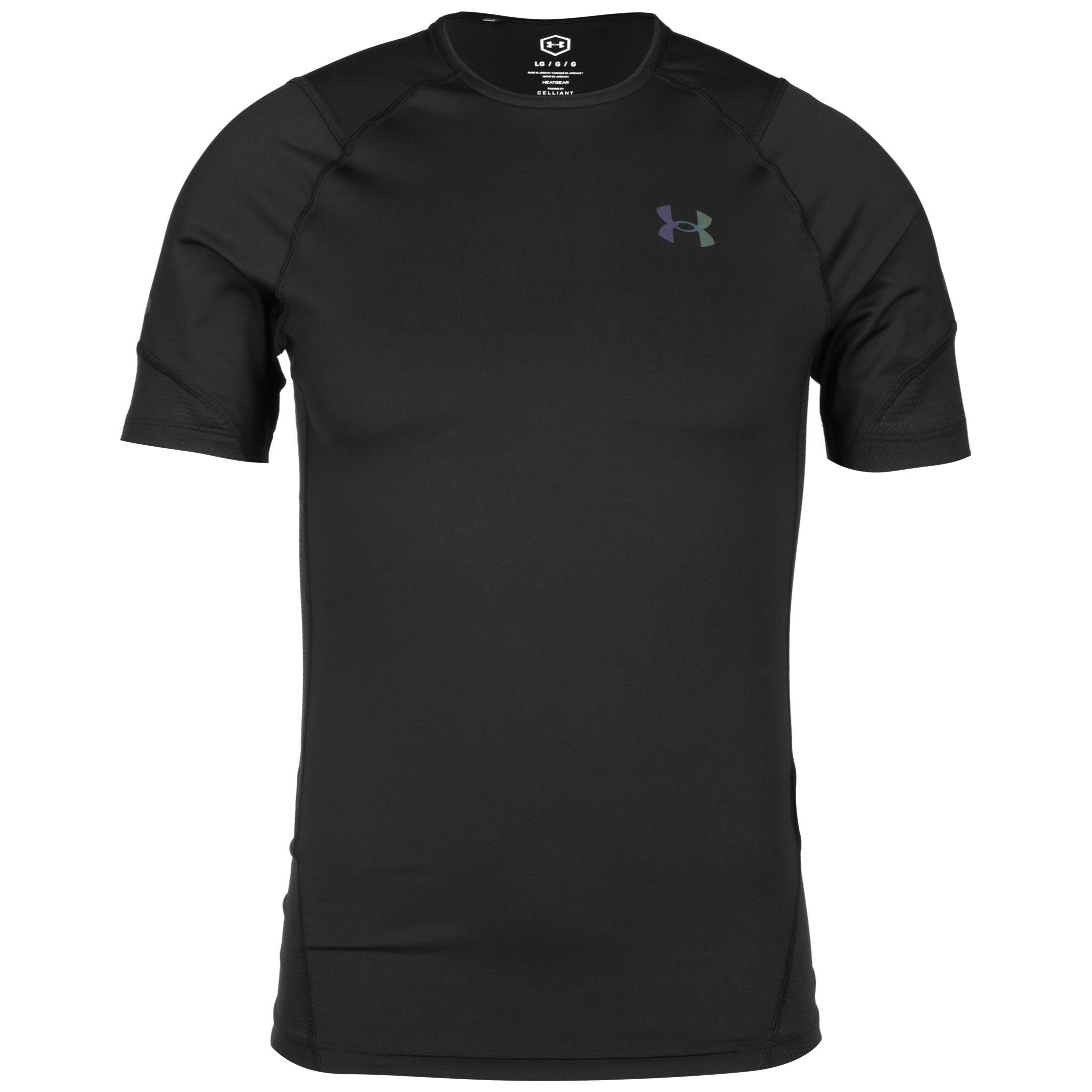 Armour® Trainingsshirt 2.0 Rush Trainingsshirt Herren HeatGear Under schwarz
