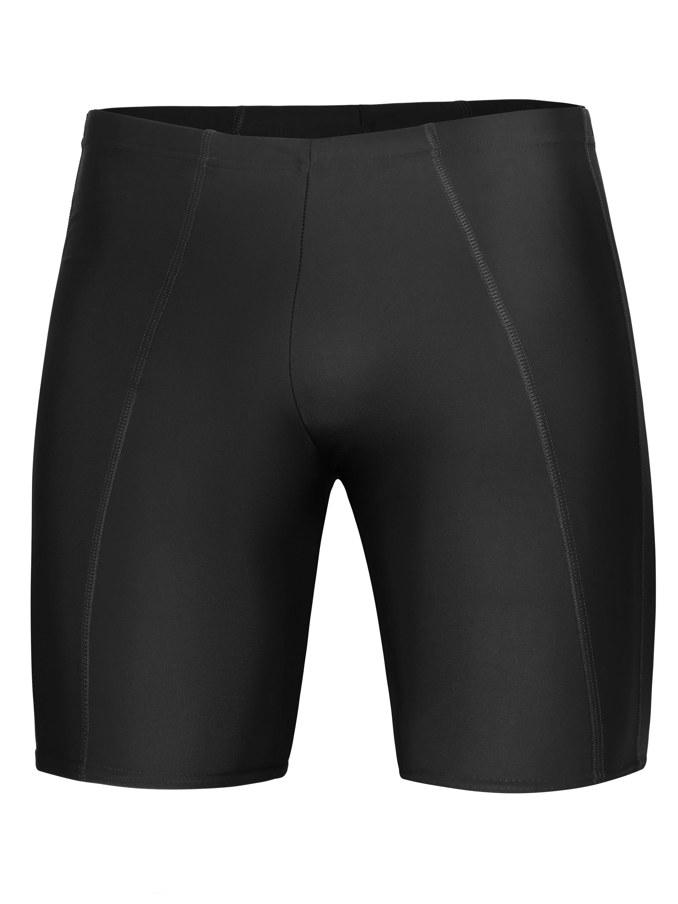 Badeshorts Badehose Schwarz Schwimmhose LA40-205 Ladeheid Badeshorts Beachshorts Herren