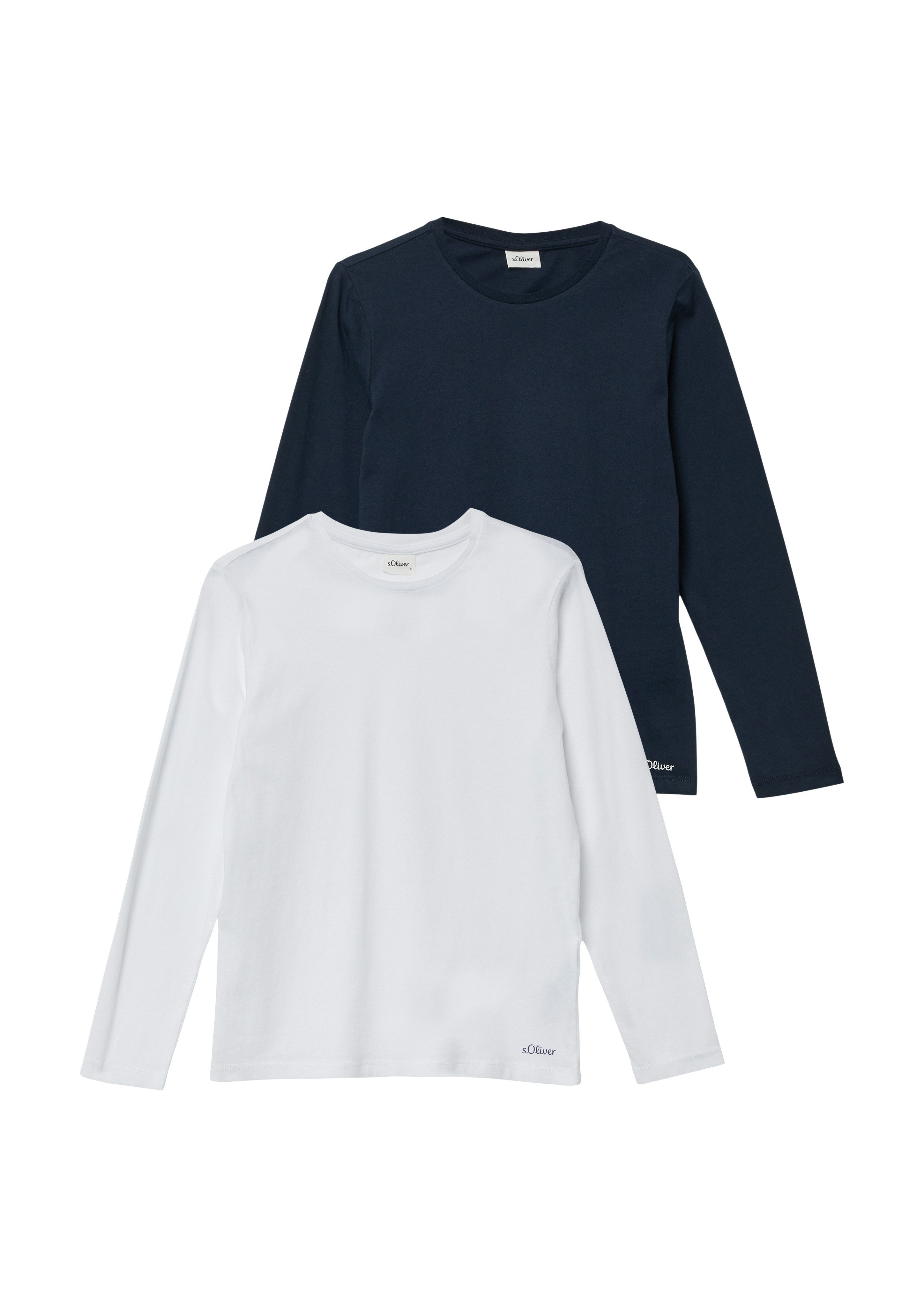 s.Oliver Junior T-Shirt (2-tlg) 2er Pack, Unisex