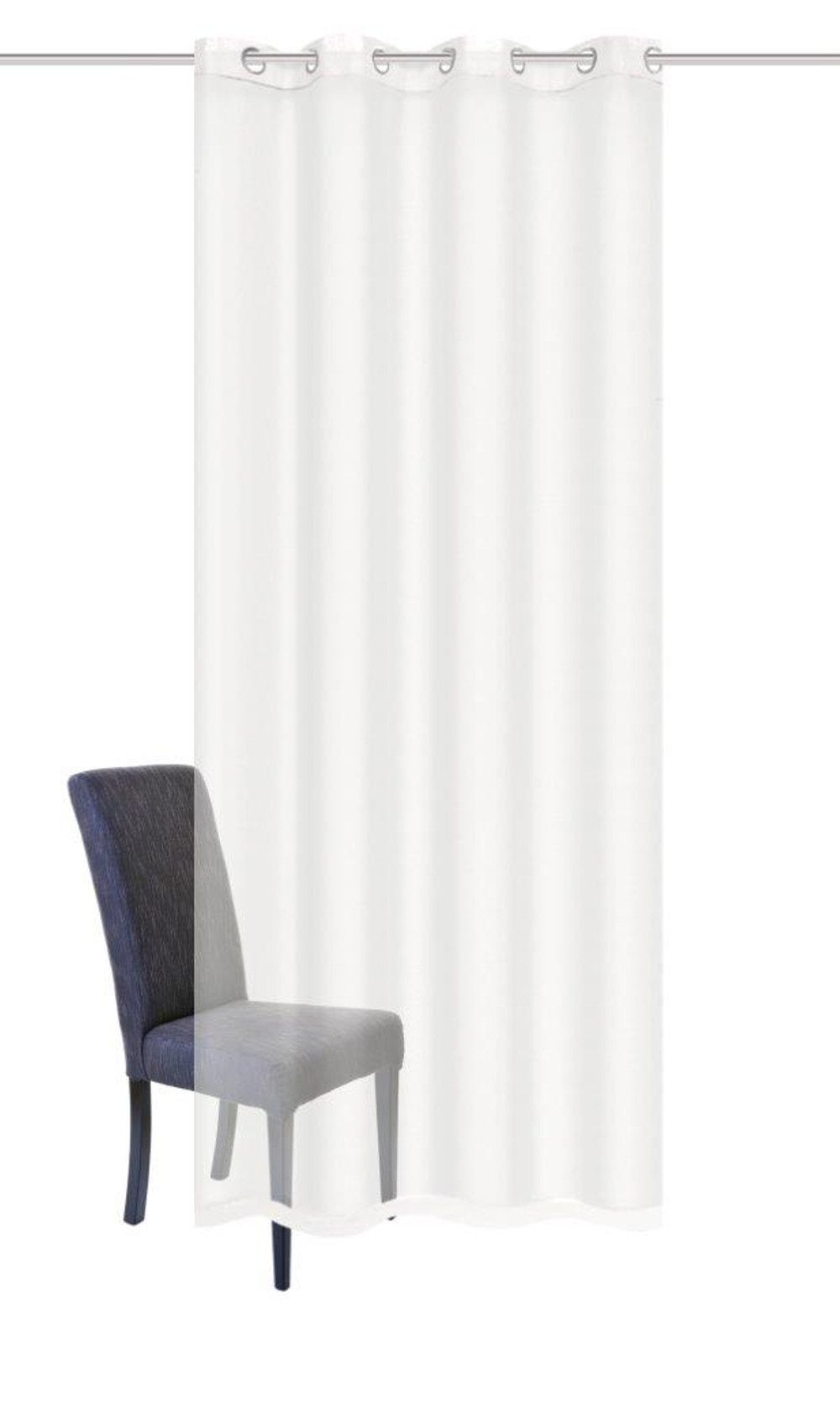 HOME WOHNIDEEN Gardine DOLLY, Ösen (2 günstig online kaufen