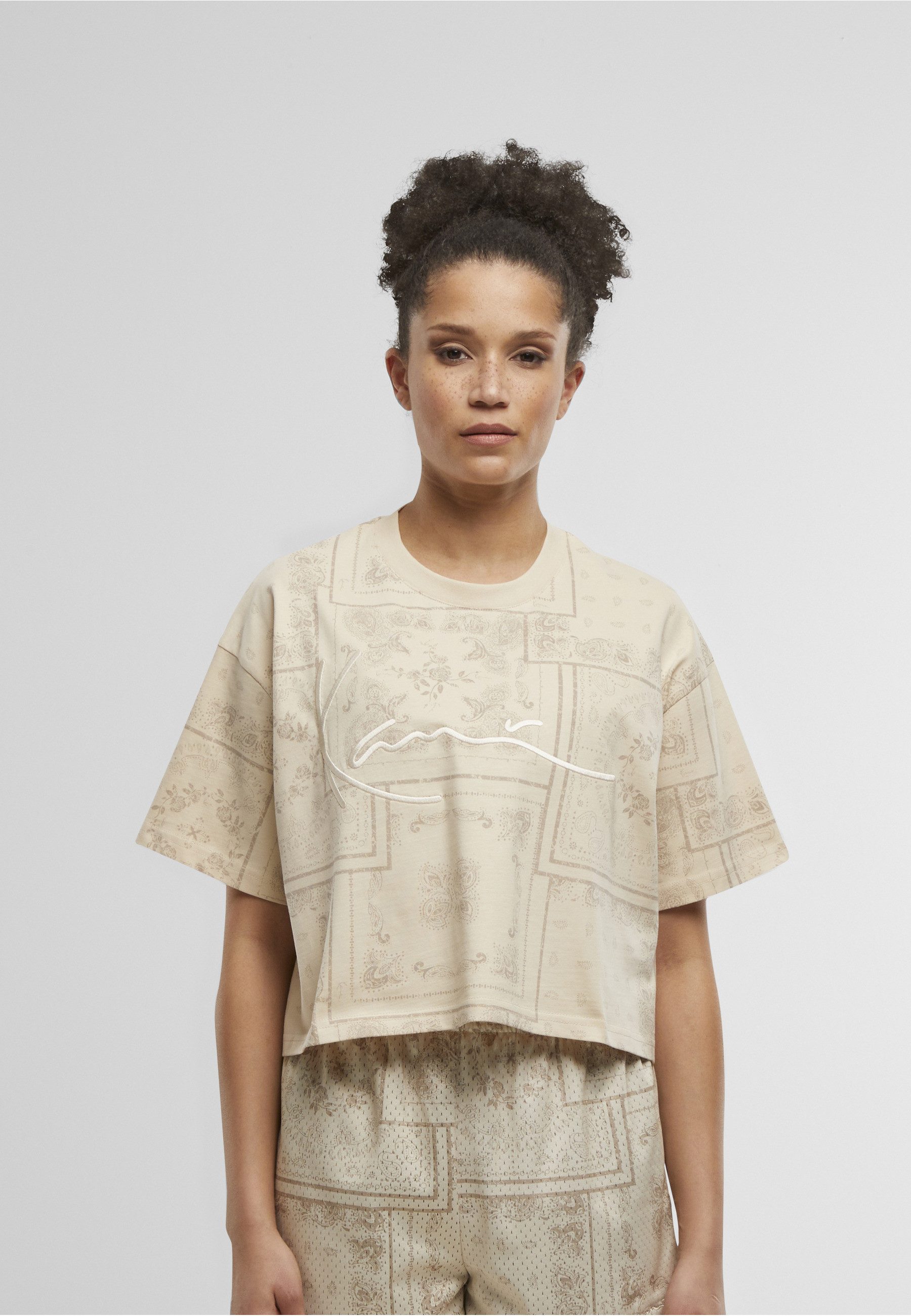 Karl Kani T-Shirt Karl Kani Signature Paisley Crop T-Shirt (1-tlg)