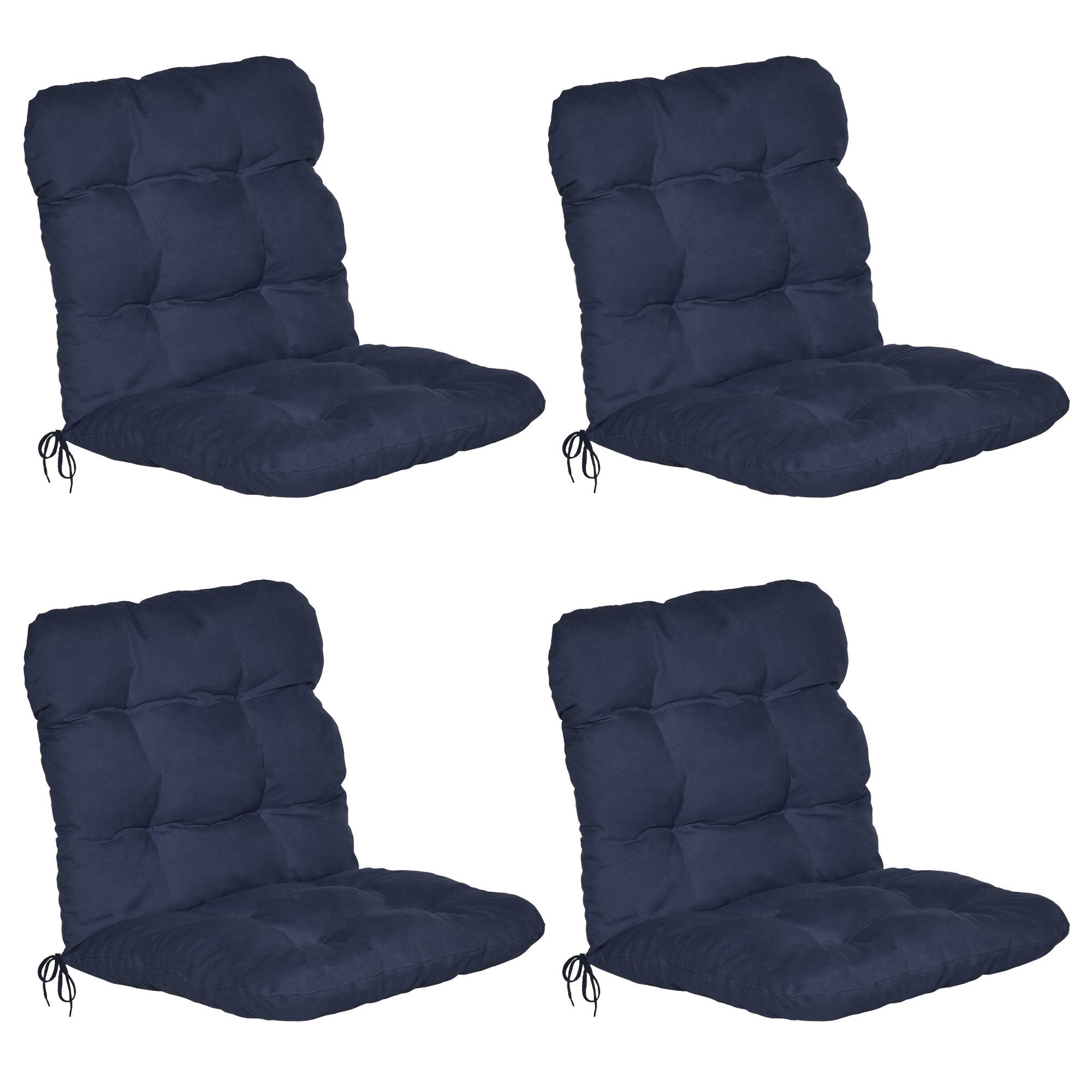 Beautissu Sitzauflage, (4 St), Beautissu Flair NL Niedriglehner 100x50x8cm. € 109,99