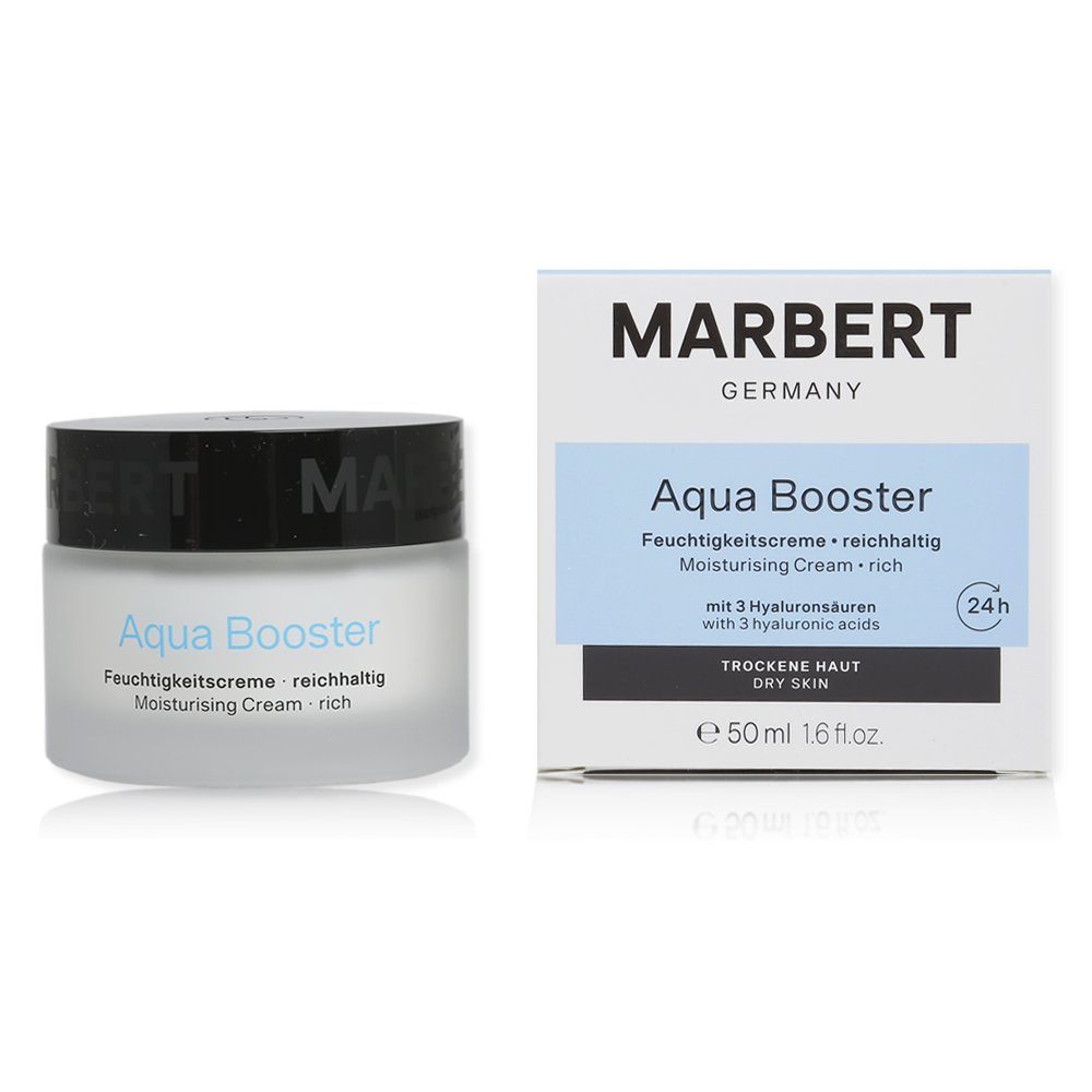 Gesichtspflege Marbert 24h Aqua Booster reichhaltige Feuchtigkeitscreme 50 ml