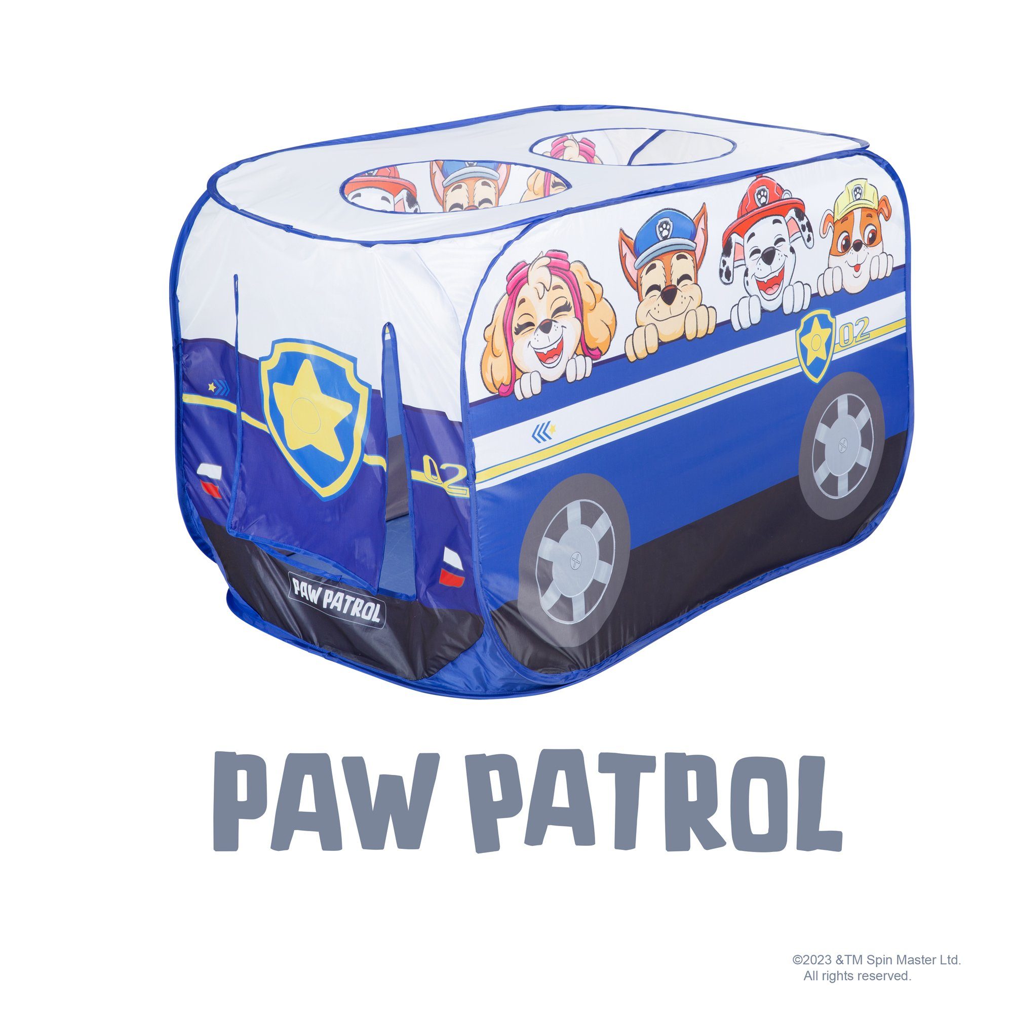 roba® Spielzelt Paw Patrol Kinderzelt in Autoform, Indoor & Outdoor günstig online kaufen