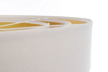 Kiom Pendelleuchte Henny P Steps Velours white & gold Ø 60 cm, für wechselbare Leuchtmittel, Leuchtmittel nicht inklusive, Leuchtmittel abhängig