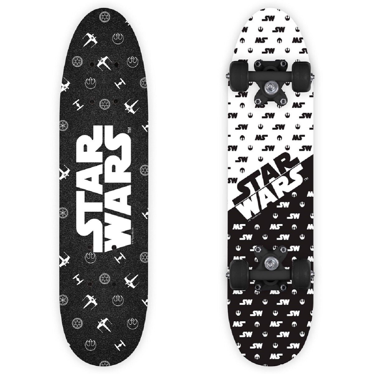 Star Wars Skateboard Star Wars Mandalorian Skateboard – 9-Schichten Ahorn für Kids