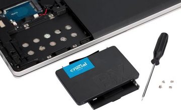 Crucial BX500 240GB 3D NAND SATA interne SSD (240 GB) 2,5" 540 MB/S Lesegeschwindigkeit, 500 MB/S Schreibgeschwindigkeit