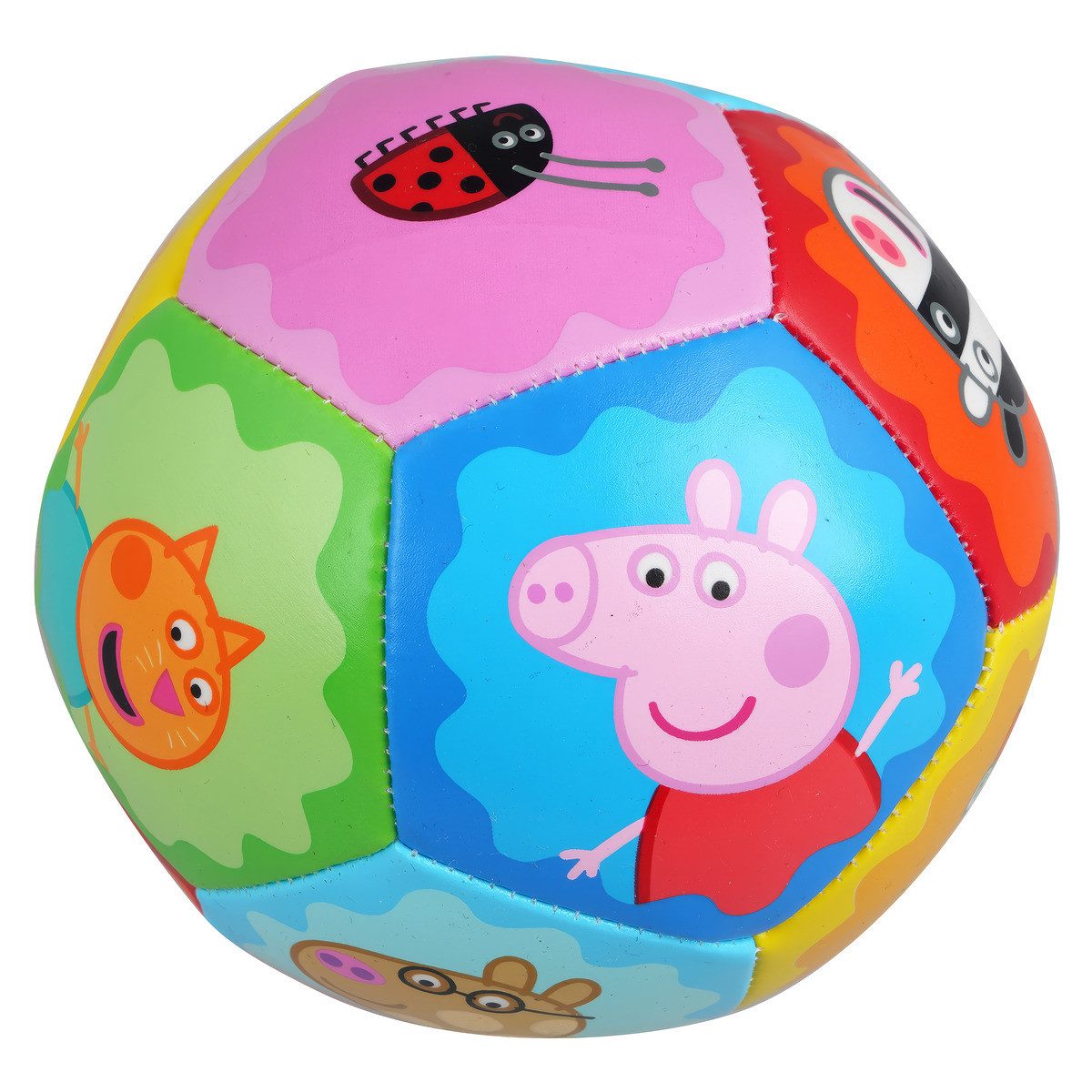 Peppa Pig Spielball Softball Unisex Kinder, Spielball, Motorikball, Knautschball, Ball, Ballspiel