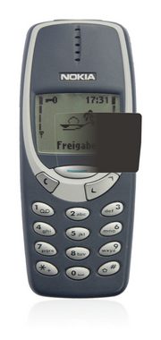 upscreen Blickschutzfolie für Nokia 3310 2011, Displayschutzfolie, Blaulichtfilter Privacy Folie Schutzfolie Sichtschutz klar Anti-Spy