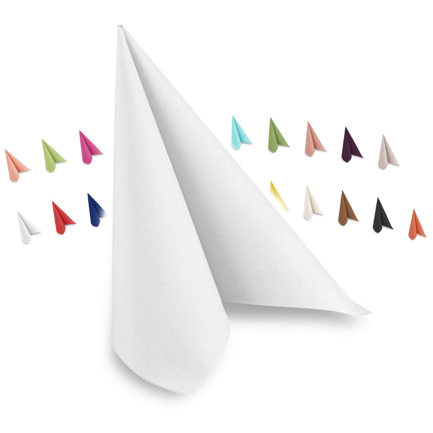Hypafol Papierserviette Airlaid Serviette farbig 50 Stück