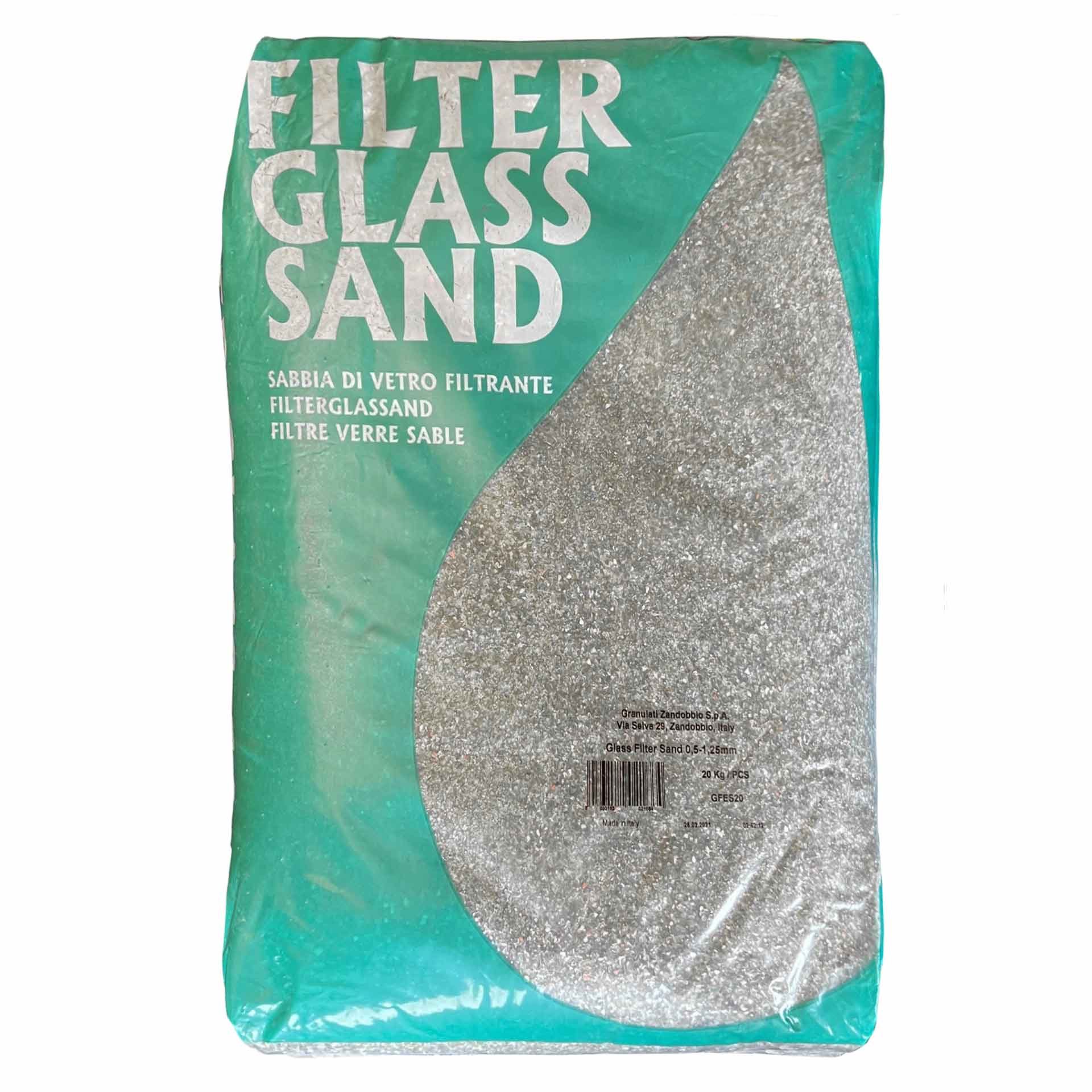 Min2C Filtersand 20 kg Glasfiltersand 0.5-1.25 günstig online kaufen