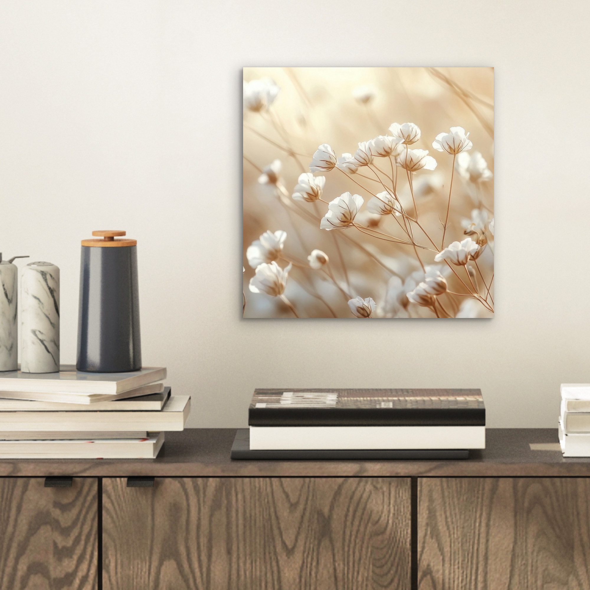 MuchoWow Metallbild Wild - Blumen - günstig online kaufen