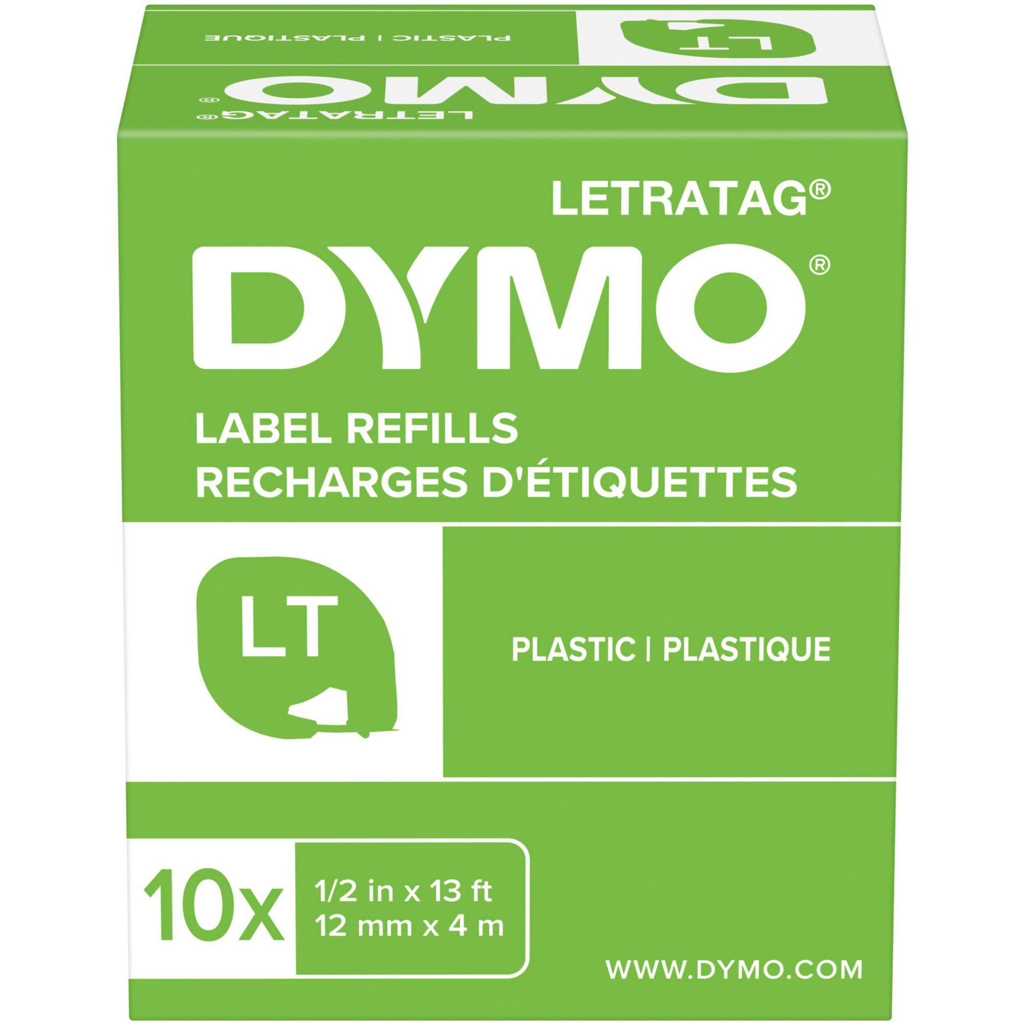 DYMO Etiketten Dymo LetraTag ORIGINAL Kunststoff Schriftband
