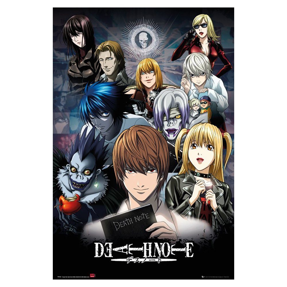 ABYstyle Poster Protagonists Maxi Poster - Death Note, Protagonists