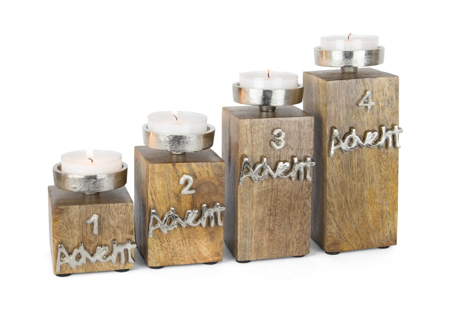RIFFELMACHER & WEINBERGER Adventsleuchter Adventskerzenhalter 1.-4. günstig online kaufen