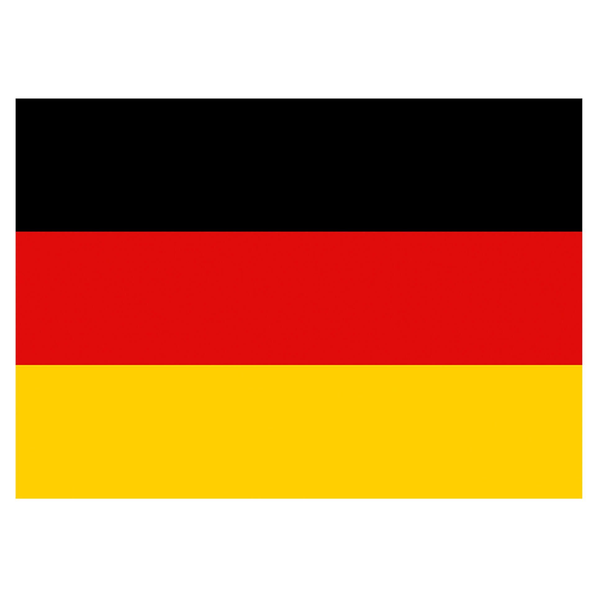 K&L Wall Art Wandtattoo Fußball Deutschland Flagge Sport Klebebilder Fanartikel Kinderzimmer, Wandbild selbstklebend, entfernbar