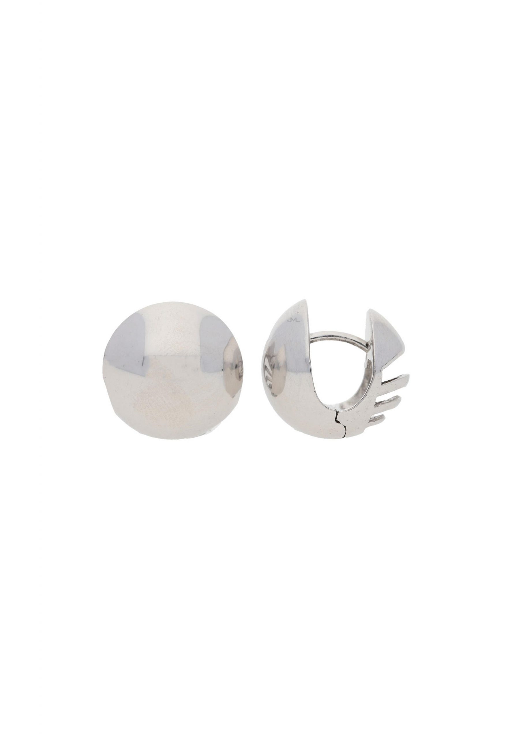JuwelmaLux Paar Creolen Creolen Silber Ohrringe 12,9 mm (2-tlg), Damen Creolen Silber 925/000, inkl. Schmuckschachtel | Creolen