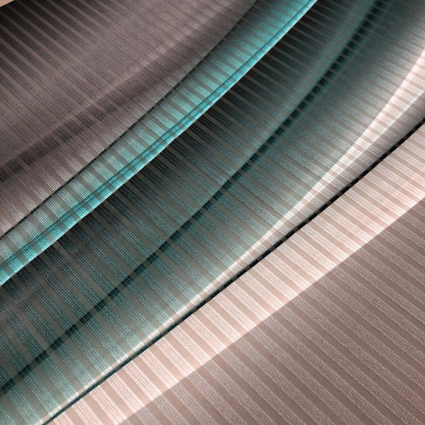 HOME WOHNIDEEN Schiebegardine 84070 ELANIA Schiebegardine aus recyceltem Polyester, halbtransparent (1 St), Paneelwagen, transparent, Polyester