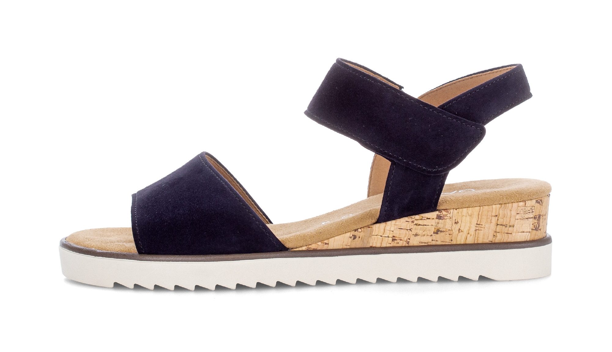 Gabor GENUA Keilsandalette, Sommerschuh, Sandale, mit kleinem Stretch, Weite G