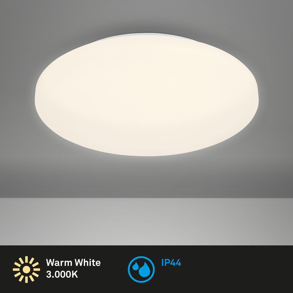 Briloner Leuchten LED Deckenleuchte Deckenlampe Wohnzimmer Badezimmer IP44 günstig online kaufen