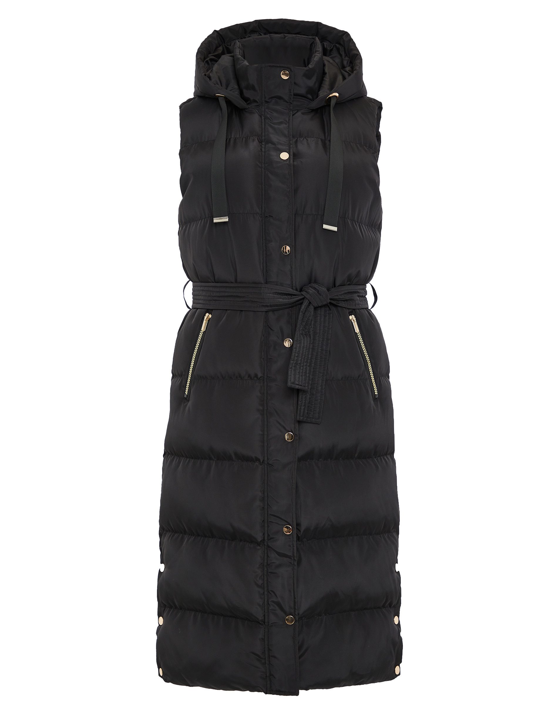 Threadbare Softshellweste THB Robbie Premium Hoodie Gilet (1-tlg) im langen Schnitt