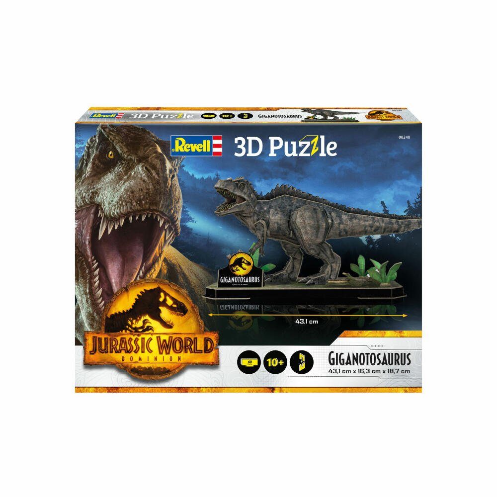 Revell® 3D-Puzzle Jurassic World Dominion Dinosaur 1, 60 Puzzleteile