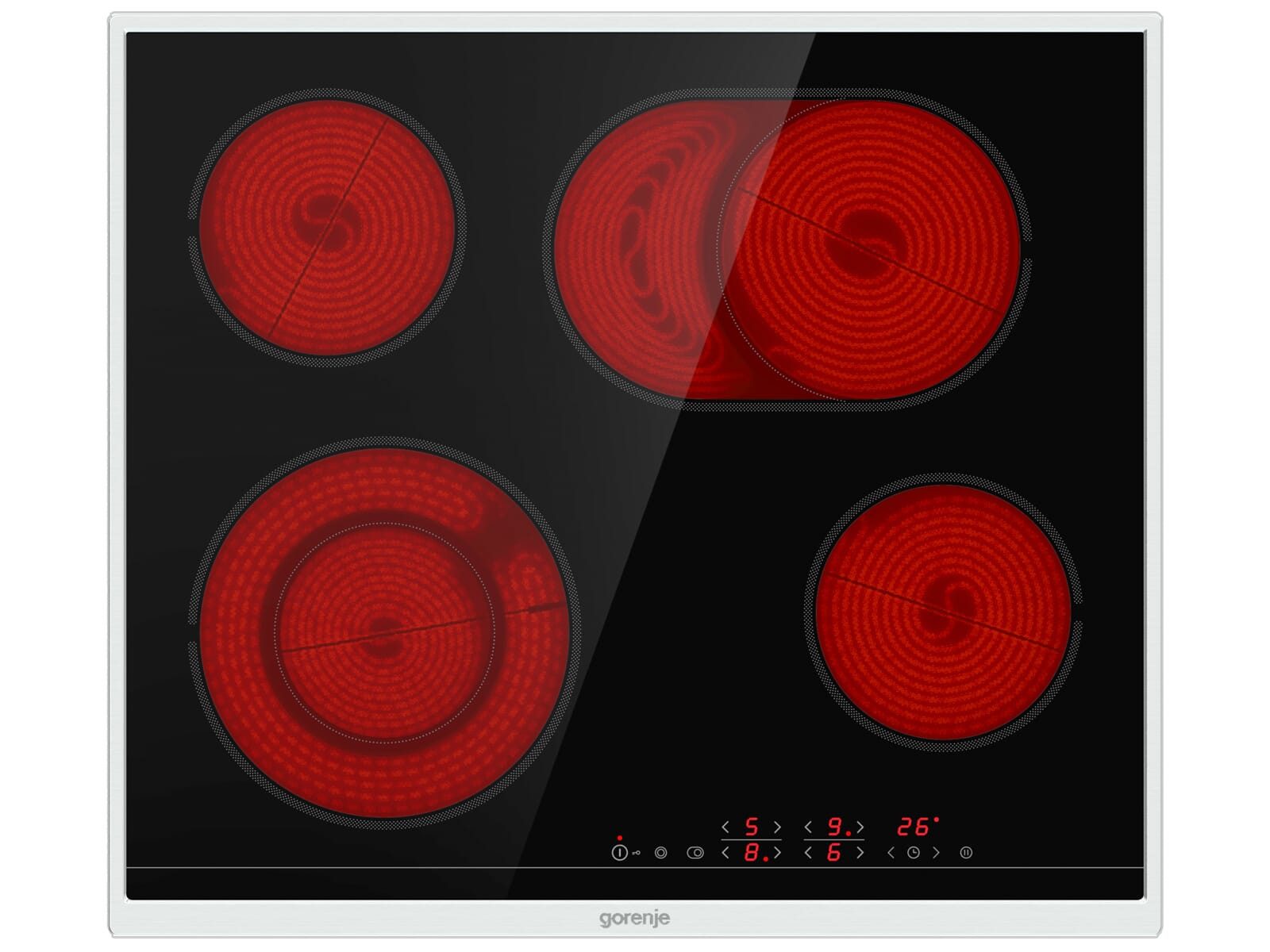 GORENJE Backofen-Set, mit kein Auszug vorhanden, Pyrolyse-Selbstreinigung, Timer, TouchControl-Bedienung