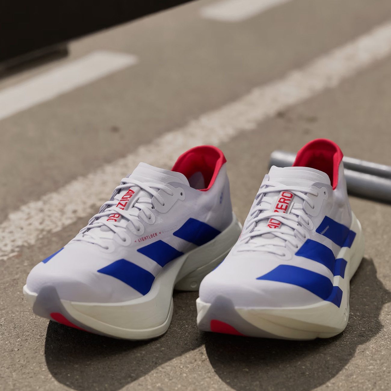 adidas Performance adidas Adizero Pro 4 M Herren Off White Royal Blue Laufs günstig online kaufen