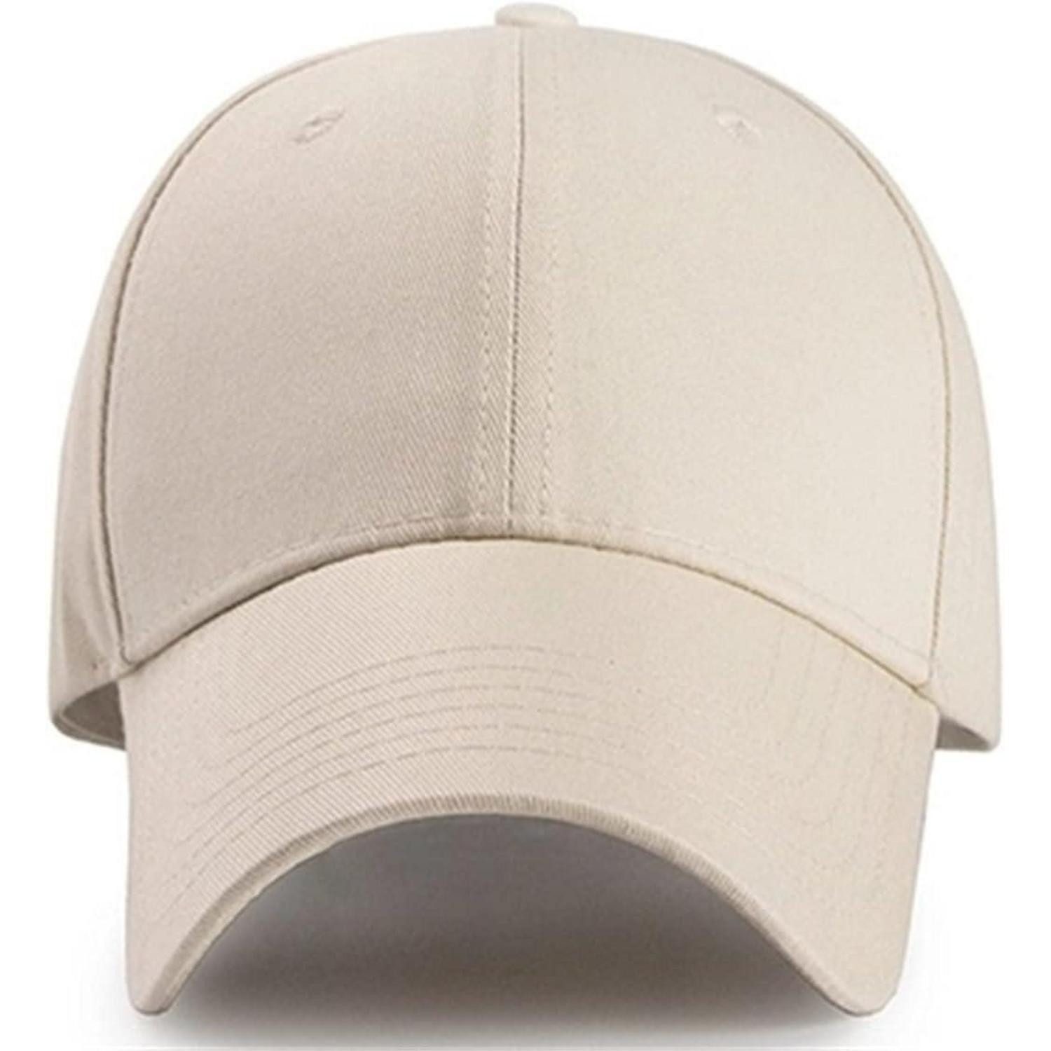 LuxusKollektion Baseball Cap Basecap Damen Herren Unisex Verstellbar Baumwolle Outdoor M Beige